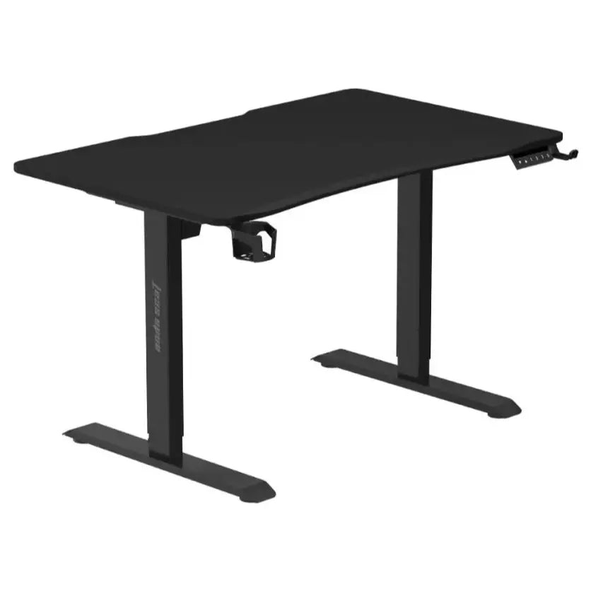 AndaSeat Xtreme Series 1.6m Ergonomic Electric Standing Desk, Inside Leg Cable Management, Black, Medium