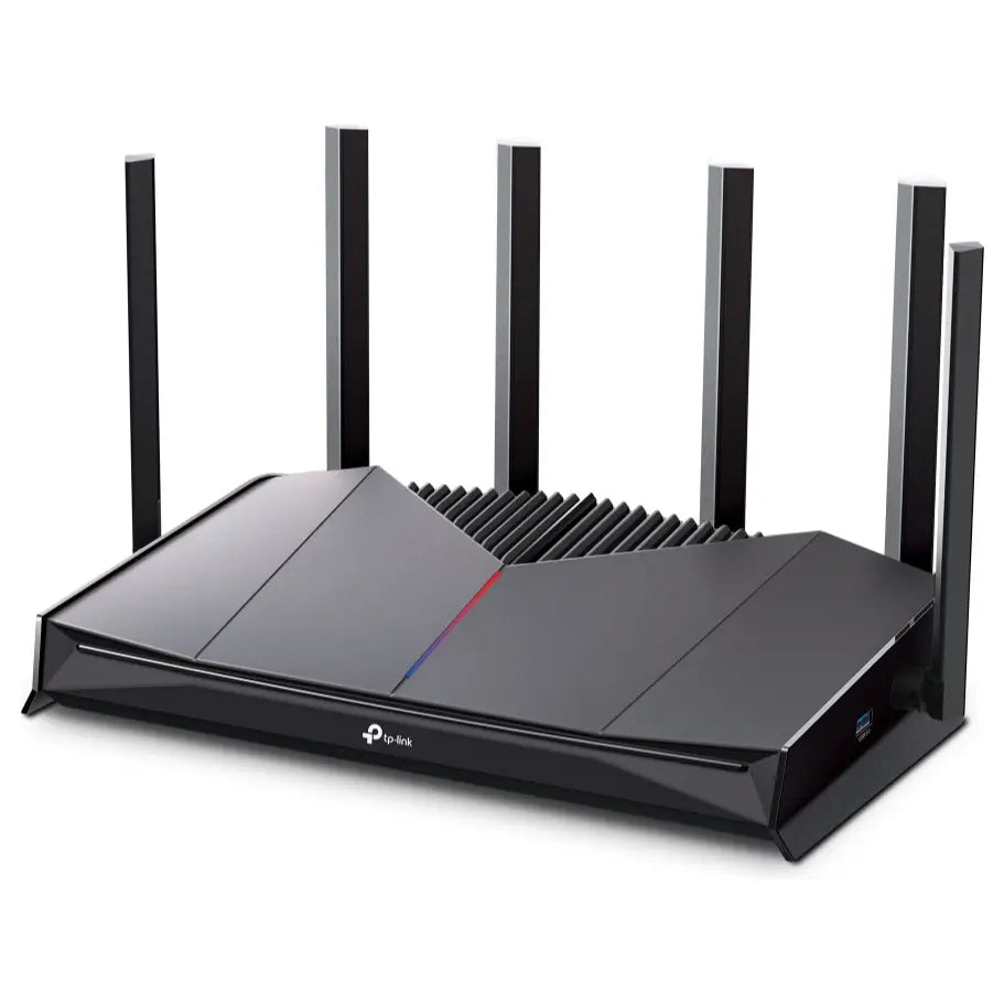 TP-Link Archer GE400 BE6500 Dual-Band Wi-Fi 7 Gaming Router, Up to 6.5Gbps, 5765Mbps 5GHz and 688Mbps 2.4GHz, Six Antennas With Beamforming, Two 2.5G LAN Ports