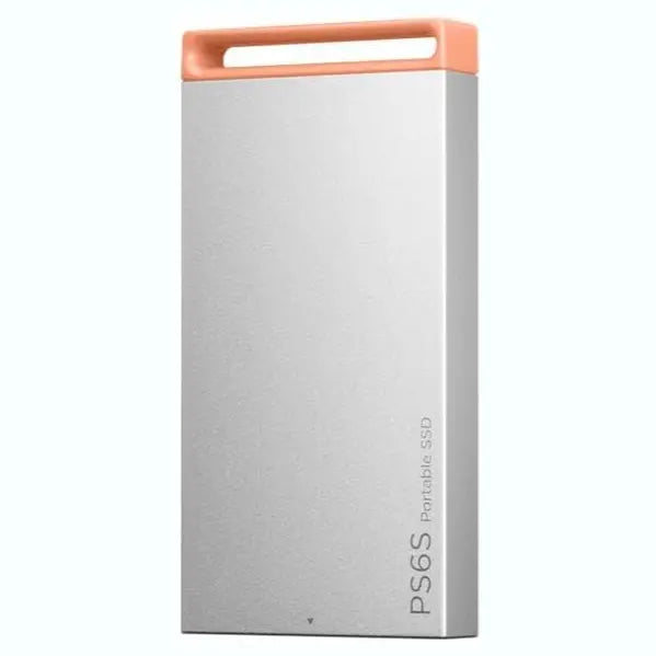Lenovo PS6S Portable SSD 1TB, USB 3.1 Gen 2, Up to 550MB/S Read Speed, USB-C to USB-C, Cool Grey
