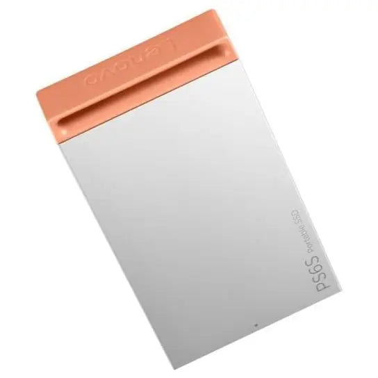 Lenovo PS6S Portable SSD 1TB, USB 3.1 Gen 2, Up to 550MB/S Read Speed, USB-C to USB-C, Cool Grey