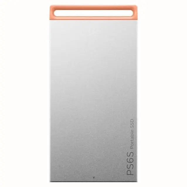 Lenovo PS6S Portable SSD 1TB, USB 3.1 Gen 2, Up to 550MB/S Read Speed, USB-C to USB-C, Cool Grey