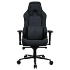 Arozzi Vernazza Supersoft Office and Gaming Chair, Supersoft Upholstery With Unique Velvety Texture, Fluid-Repellant and Breathable, Memory Foam Lumbar Support, 4D Armrest, Pure Black