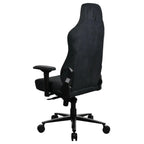 Arozzi Vernazza Supersoft Office and Gaming Chair, Supersoft Upholstery With Unique Velvety Texture, Fluid-Repellant and Breathable, Memory Foam Lumbar Support, 4D Armrest, Pure Black