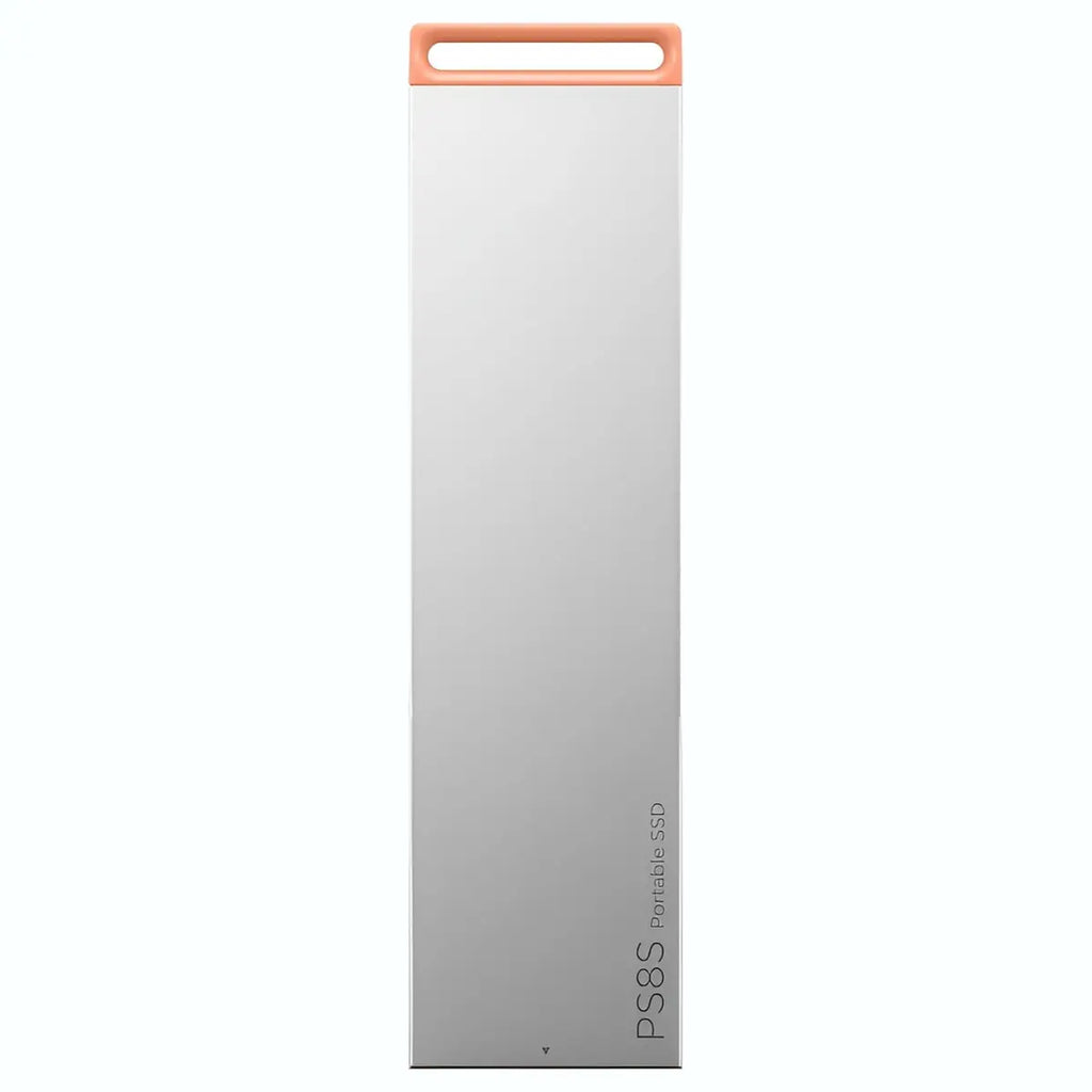 Lenovo PS8S 2TB Portable SSD, Up To 1050MB/s Read, 1000MB/s Write, USB 3.2 Gen 2 USB-C, Slim Lightweight 40g Aluminum Body