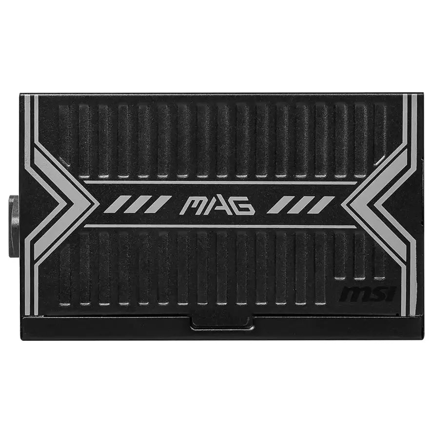 MSI MAG A650BN 650W Power Supply, 80 PLUS Bronze Up to 85%, DC-DC Circuit Design, Active PFC, 120mm Low Noise Fan