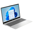 HP 15-FD2050WM Laptop, Intel Core Ultra 5 225U, 8GB DDR5 RAM, 512GB NVMe M.2 SSD, Intel Graphics, 15.6" FHD IPS TouchScreen, Windows 11 Home, Natural Silver