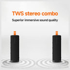 Xiaomi Sound Outdoor Portable Speaker, 30W High-Quality Sound, Dual Sound Modes Normal and Deep Bass, True Wireless Stereo, Bluetooth 5.4, Black