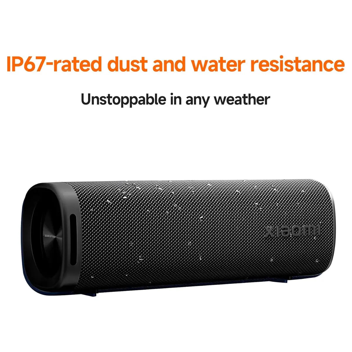 Xiaomi Sound Outdoor Portable Speaker, 30W High-Quality Sound, Dual Sound Modes Normal and Deep Bass, True Wireless Stereo, Bluetooth 5.4, Black