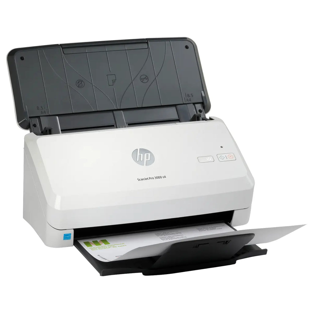 HP ScanJet Pro 3000 S4 Sheet-Feed Scanner, Up to 40ppm and 80IPM, 50-Sheet ADF, 600 x 600dpi, USB 3.0