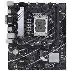 ASUS Prime B760M-K D4 Motherboard, Intel B760 LGA 1700 mATX, DDR4, PCIe 4.0 With 2x PCIe 4.0 M.2, Realtek 2.5Gb Ethernet, VGA and HDMI, SATA 6Gbps, Front USB 3.2 Gen 1