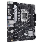 ASUS Prime B760M-K D4 Motherboard, Intel B760 LGA 1700 mATX, DDR4, PCIe 4.0 With 2x PCIe 4.0 M.2, Realtek 2.5Gb Ethernet, VGA and HDMI, SATA 6Gbps, Front USB 3.2 Gen 1