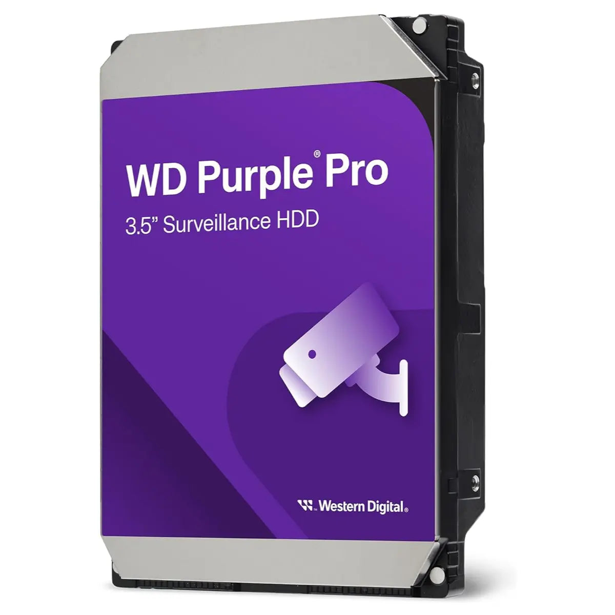 Western Digital WD Purple Pro Surveillance Internal Hard Drive HDD, 22TB, SATA 6Gb/s, 512MB Cache, 3.5 Inch, WD221PURP