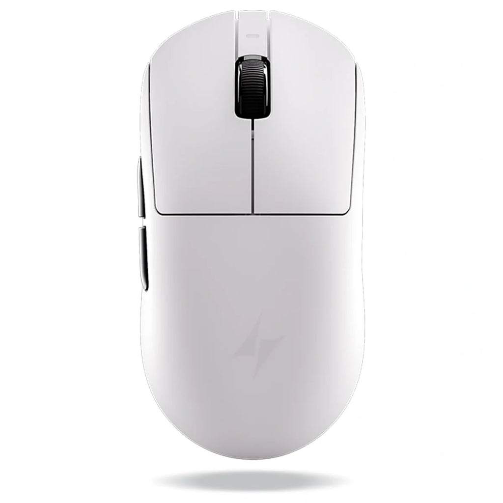 ATK Dragonfly A9 Pro Max 2.0 Wireless Gaming Mouse, PAW3395 Ultra Sensor, Up to 30,000 DPI, 57g Lightweight, Up to 200 Hours Battery, Tri-Mode 2.4G Bluetooth and Wired, White