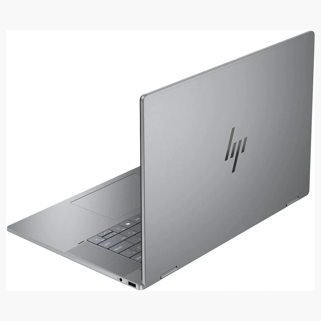 HP OmniBook X Flip 16-BE0003DX Laptop, AMD Ryzen 5 220 Up to 4.9GHz, AMD Radeon 740M, 8GB LPDDR5-6400MT/s RAM, 512GB PCIe Gen4 NVMe M.2 SSD, 16" WUXGA IPS 2K TouchScreen, Windows 11 Home, Meteor Silver