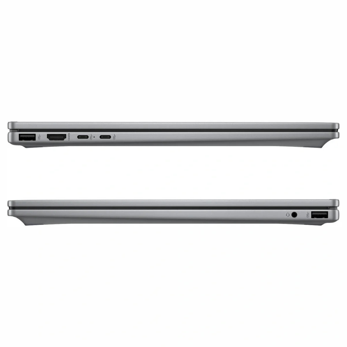 HP OmniBook X Flip 16-BE0003DX Laptop, AMD Ryzen 5 220 Up to 4.9GHz, AMD Radeon 740M, 8GB LPDDR5-6400MT/s RAM, 512GB PCIe Gen4 NVMe M.2 SSD, 16" WUXGA IPS 2K TouchScreen, Windows 11 Home, Meteor Silver