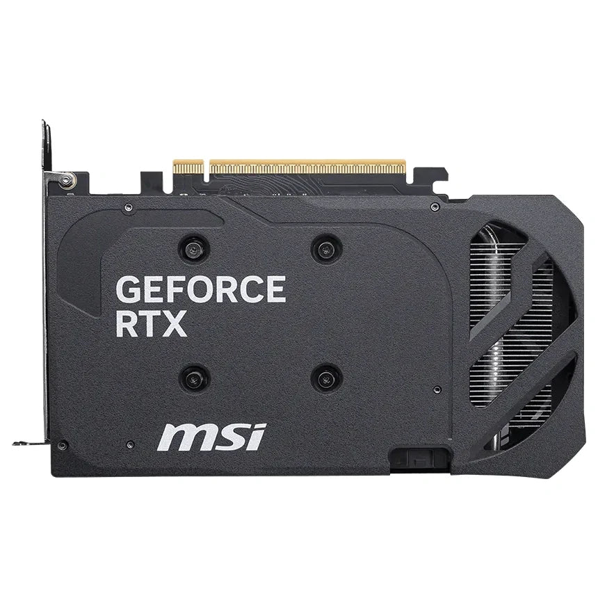 MSI GeForce RTX 5050 8GB SHADOW 2X OC Graphics Card, 8GB GDDR6 128-Bit, 2560 CUDA Cores, Boost 2602MHz, PCI Express Gen 5 x16 Uses x8, DisplayPort x3 and HDMI 2.1b, Model G5050-8S2C