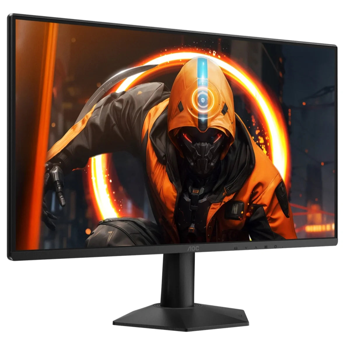AOC 24G50F 23.8 Inch FHD IPS Gaming Monitor, 180Hz OC Refresh Rate, 0.5ms MPRT, NVIDIA G-Sync Compatible, 3-Sided Frameless
