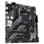 Asus PRIME B550M-K ARGB Motherboard, AMD B550, Ryzen AM4, Micro ATX, Dual M.2, PCIe 4.0, Realtek 1Gb Ethernet, DisplayPort and HDMI, SATA 6Gbps, USB 3.2 Gen 1, Front USB 3.2 Gen 1 Type-C
