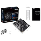 Asus PRIME B550M-K ARGB Motherboard, AMD B550, Ryzen AM4, Micro ATX, Dual M.2, PCIe 4.0, Realtek 1Gb Ethernet, DisplayPort and HDMI, SATA 6Gbps, USB 3.2 Gen 1, Front USB 3.2 Gen 1 Type-C