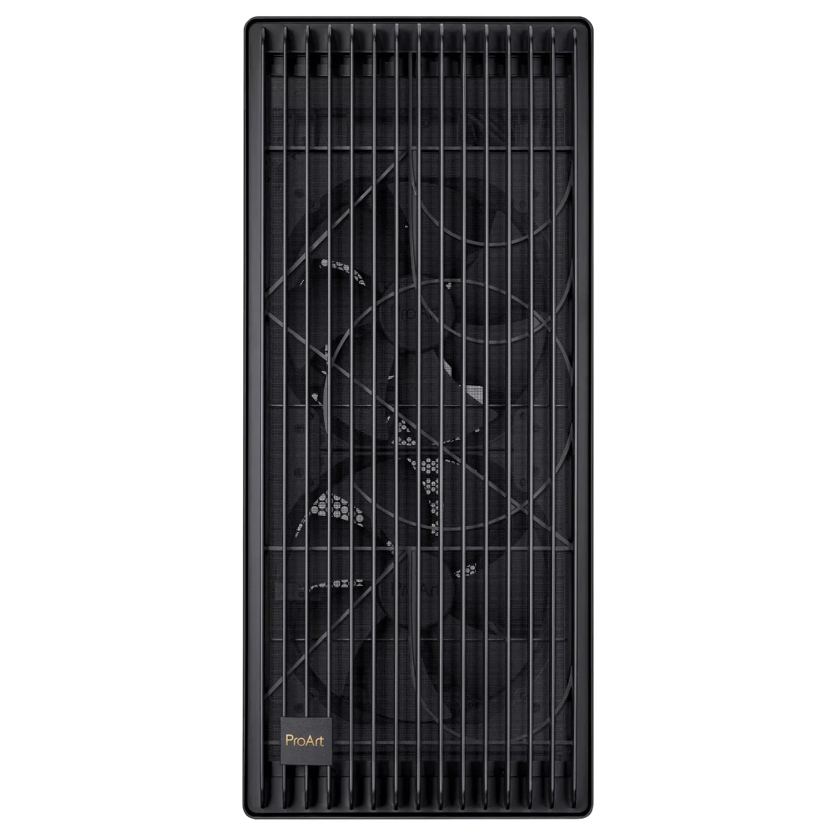 Asus ProArt PA602 E-ATX Computer Case, 420mm Radiator Support, 2x200mm and 1x140mm Pre-Installed System Fans, Front Panel IR Dust Indicator, USB Type-C 20Gbps Support