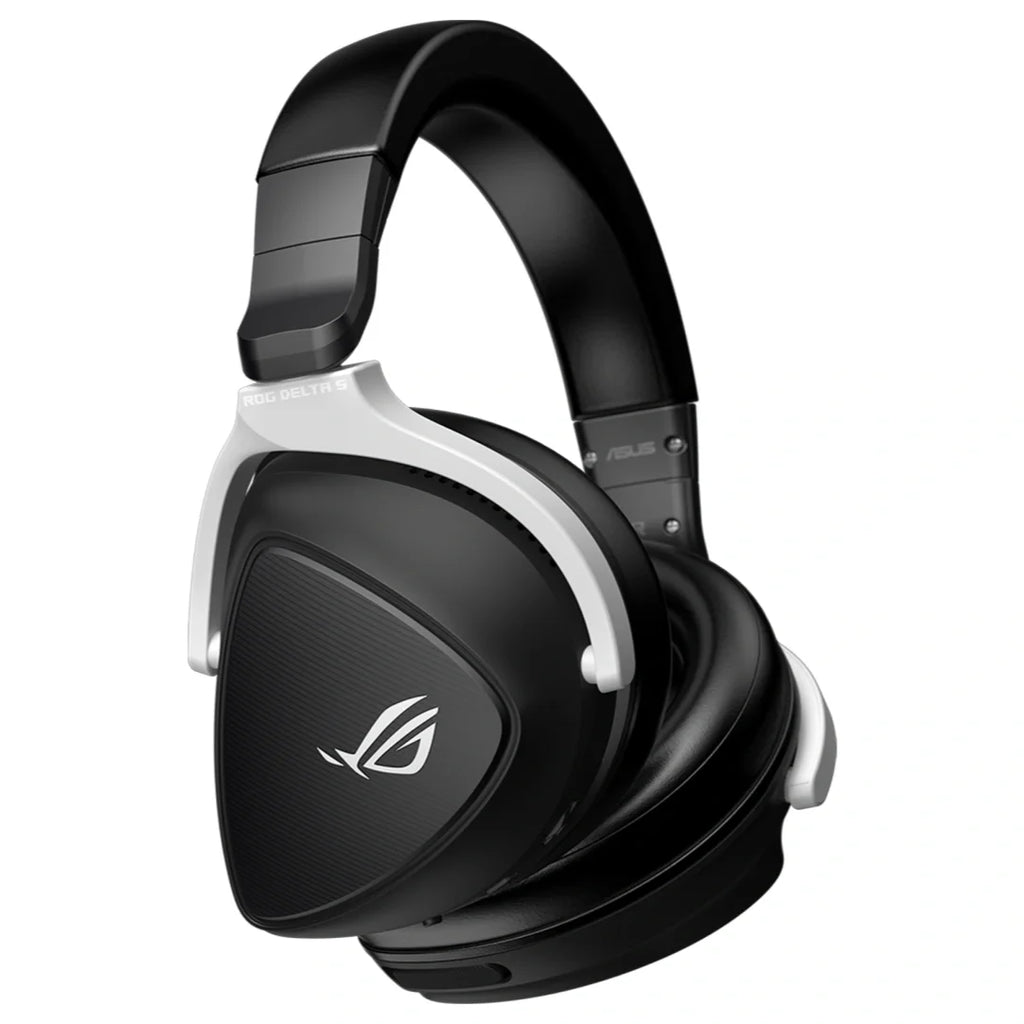 ASUS ROG Delta S Wireless Gaming Headset, 2.4GHz and Bluetooth, 50mm ASUS Essence Drivers, AI Beamforming Microphones with AI Noise Cancelation