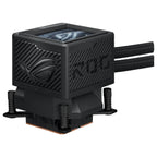 ASUS ROG RYUJIN III 360 ARGB Extreme CPU Liquid Cooler, 3.5 Inch 480p 60Hz Full Color LCD, 3x120mm ROG Magnetic Daisy-chainable Fans Up To 2800RPM, Copper CPU Plate, AM5 AM4 LGA1851 1700 1200 115x