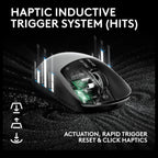 Logitech G PRO X2 SUPERSTRIKE Wireless Gaming Mouse, HERO 2 Sensor Up To 44,000 DPI, 8kHz Polling, 61g Ultra Lightweight, USB-C, for PC and Mac, Black/White