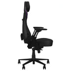 ASUS ROG Courser Gaming Chair, Dynamic Synchronized Recline, Up To 155 Degree Recline, 4D Armrests, Adjustable Lumbar Support, Detachable Magnetic Headrest, Ultrawide Seat, Concealed Aura RGB Lighting