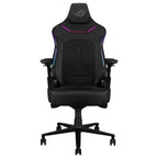 ASUS ROG Courser Gaming Chair, Dynamic Synchronized Recline, Up To 155 Degree Recline, 4D Armrests, Adjustable Lumbar Support, Detachable Magnetic Headrest, Ultrawide Seat, Concealed Aura RGB Lighting