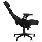 ASUS ROG Courser Gaming Chair, Dynamic Synchronized Recline, Up To 155 Degree Recline, 4D Armrests, Adjustable Lumbar Support, Detachable Magnetic Headrest, Ultrawide Seat, Concealed Aura RGB Lighting