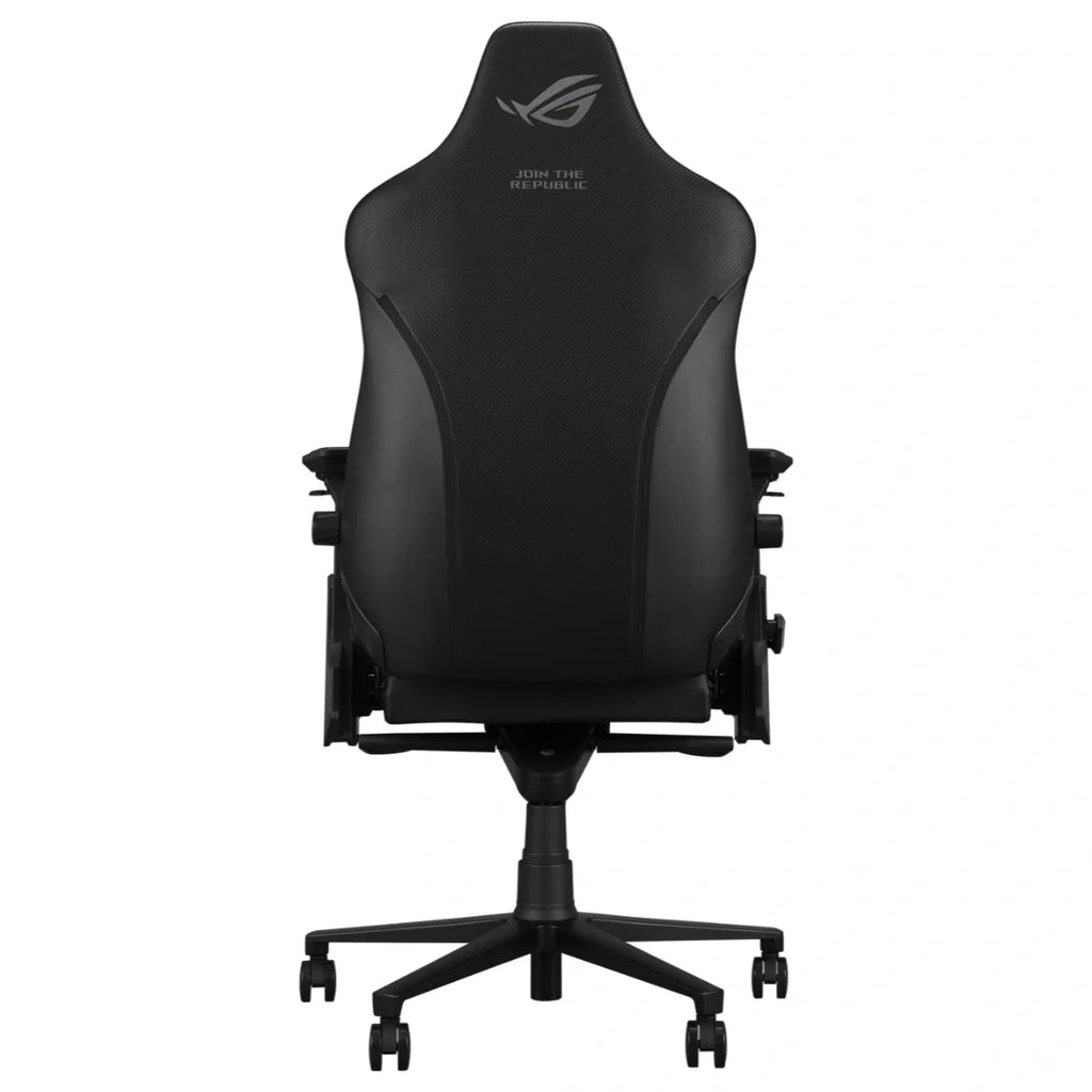 ASUS ROG Courser Core Gaming Chair, Dynamic Synchronized Recline, Up to 155 Degree Recline, 4D Armrests, Adjustable Cold-Pressed Lumbar Pad, Ultrawide Seat, Magnetic Headrest