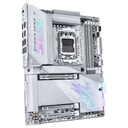 Gigabyte X870E AORUS PRO X3D ICE Motherboard, AMD Socket AM5, DDR5 up to 9000MT/s OC, 4xM.2 Including PCIe 5.0 x4, Wi-Fi 7 and 5GbE LAN, HDMI and Dual USB4 Type-C, PCIe 5.0 x16, ICE