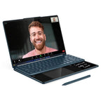 Lenovo Yoga Book 9i, Intel Core Ultra 9 285H Up to 5.4GHz, 32GB LPDDR5X-8400 RAM, 1TB PCIe 4.0 NVMe SSD, Intel Arc 140T, Dual 14" 2.8K OLED 120Hz Touch, Windows 11 Home, Tidal Teal, 83KJ0047AX (Official Warranty)