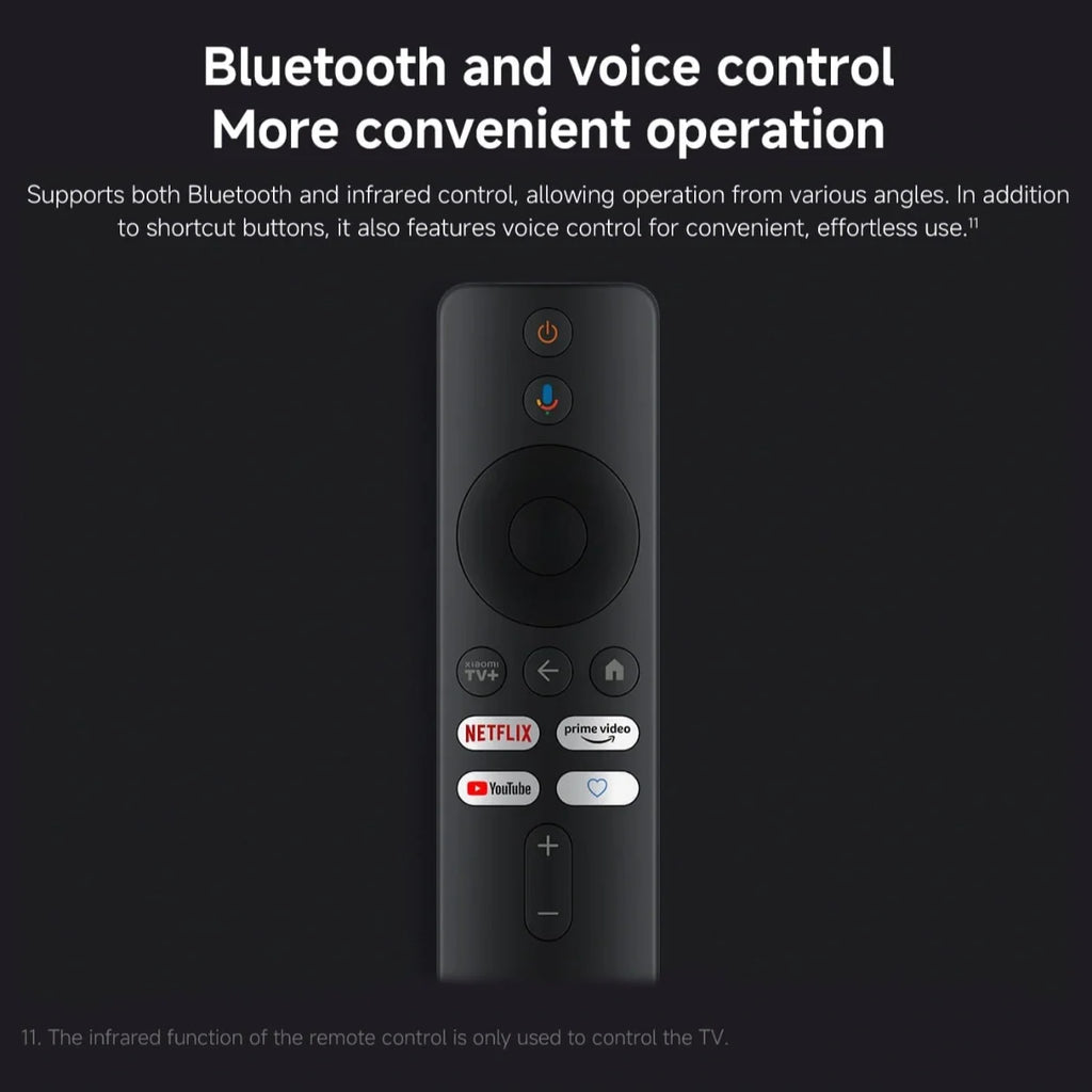 Xiaomi TV Stick HD (2nd Gen), Quad-Core Cortex-A55, Mali-G31 MP2, 1GB DDR4 RAM, 8GB Storage, Google TV, Up to 1080p@60Hz, Black