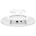 TP-Link EAP772 BE11000 Tri-Band Wi-Fi 7 Access Point, 5765Mbps 6GHz + 4324Mbps 5GHz + 688Mbps 2.4GHz, 1x2.5GbE Port, 320MHz Bandwidth, Ceiling Mount