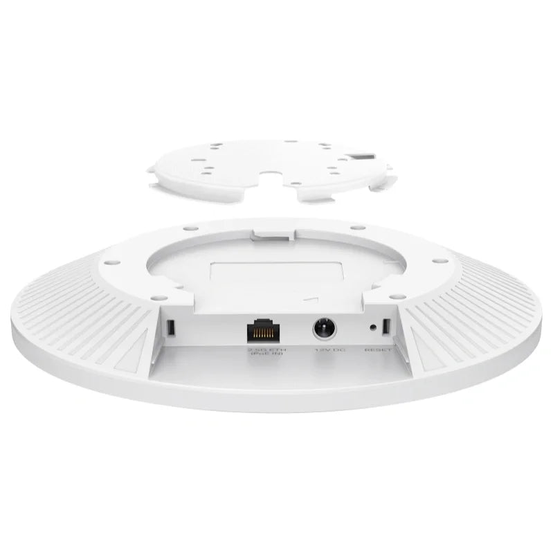 TP-Link EAP772 BE11000 Tri-Band Wi-Fi 7 Access Point, 5765Mbps 6GHz + 4324Mbps 5GHz + 688Mbps 2.4GHz, 1x2.5GbE Port, 320MHz Bandwidth, Ceiling Mount