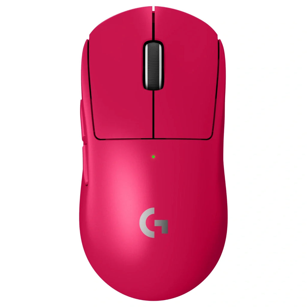 Logitech PRO X SUPERLIGHT 2 LIGHTSPEED Wireless Gaming Mouse, HERO 2 Sensor 100-32,000 DPI, 8000Hz Report Rate, 5 Buttons, Magenta