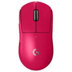Logitech PRO X SUPERLIGHT 2 LIGHTSPEED Wireless Gaming Mouse, HERO 2 Sensor 100-32,000 DPI, 8000Hz Report Rate, 5 Buttons, Magenta