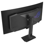 ASUS ROG Strix OLED XG34WCDMTG Curved Gaming Monitor, 34 Inch 3440x1440 240Hz 0.03ms GTG QD-OLED, FreeSync and G-Sync Compatible, Android 14 Google TV WiFi 6, Dolby Vision and Dolby Atmos