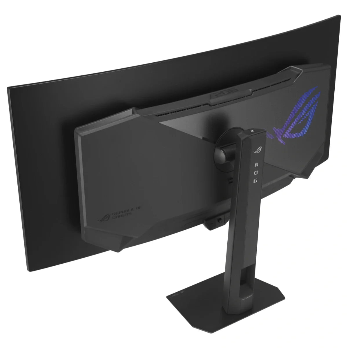 ASUS ROG Strix OLED XG34WCDMTG Curved Gaming Monitor, 34 Inch 3440x1440 240Hz 0.03ms GTG QD-OLED, FreeSync and G-Sync Compatible, Android 14 Google TV WiFi 6, Dolby Vision and Dolby Atmos