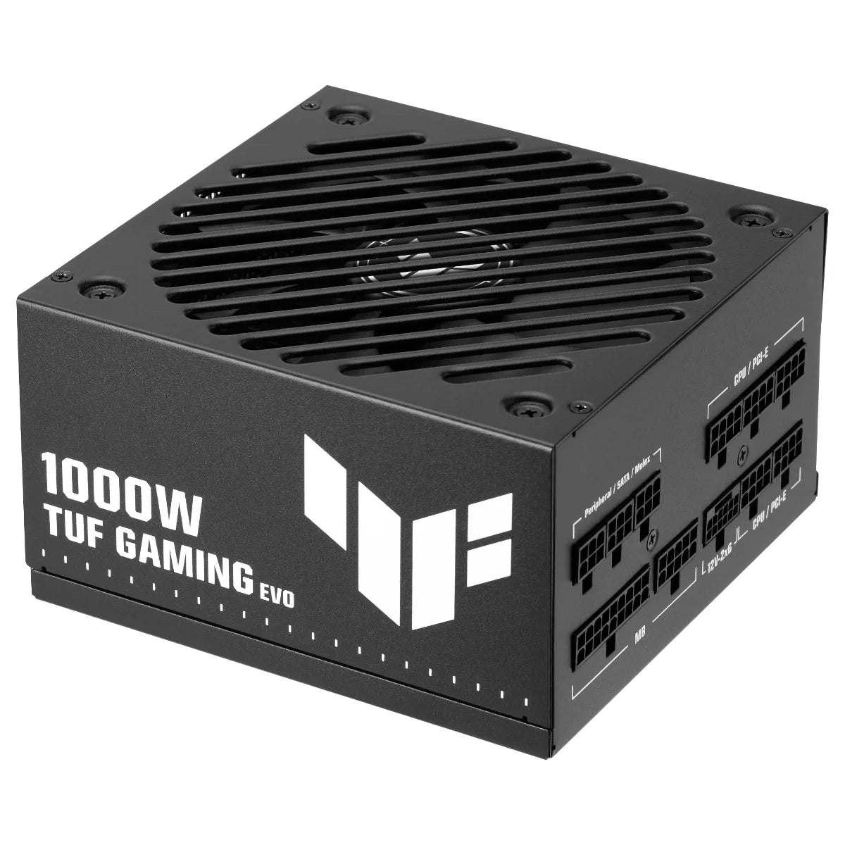 ASUS TUF Gaming 1000W Gold EVO Power Supply, 80 PLUS Gold, ATX 3.1 and PCIe 5.1 Compatible, Active PFC, Dual-Ball Fan Bearings, Protective PCB Coating, TUF-GAMING-1000G-EVO