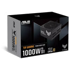 ASUS TUF Gaming 1000W Gold EVO Power Supply, 80 PLUS Gold, ATX 3.1 and PCIe 5.1 Compatible, Active PFC, Dual-Ball Fan Bearings, Protective PCB Coating, TUF-GAMING-1000G-EVO