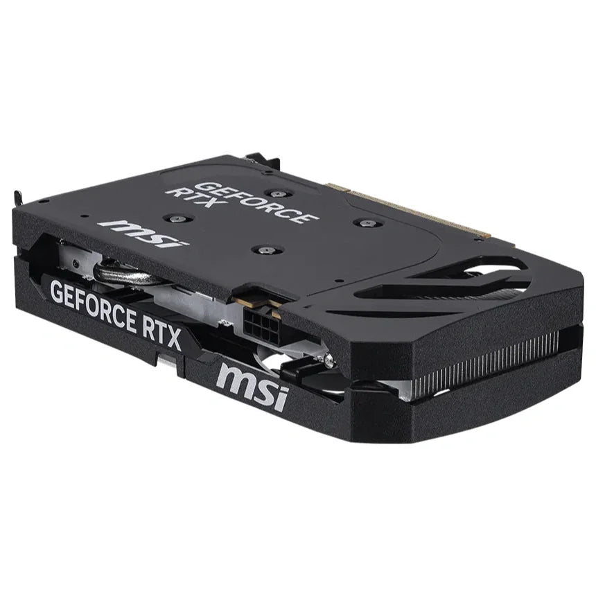 MSI Gaming RTX 5050 8G Shadow 2X OC Graphics Card, 8GB GDDR6, 2560 CUDA Cores, 20Gbps, 128-Bit, PCI Express Gen 5 x16 Uses x8, Boost 2602MHz, Extreme 2617MHz