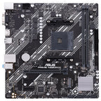 ASUS PRIME A520M-K Micro ATX Motherboard, AMD A520 Chipset, AM4 Socket, 2 DIMM Up To 64GB DDR4, M.2 And 4x SATA 6Gbps, 1Gb Ethernet, HDMI 2.1 4K@60Hz And D-Sub, USB 3.2 Gen 1 Type-A