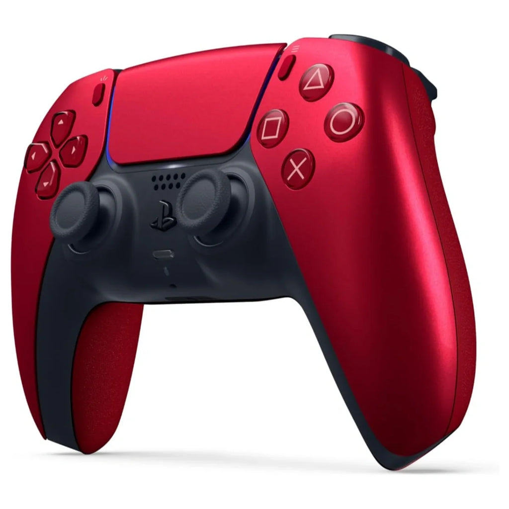 Sony PlayStation 5 DualSense Wireless Controller, Built-In Microphone And Create Button, Dual Actuators, Volcanic Red