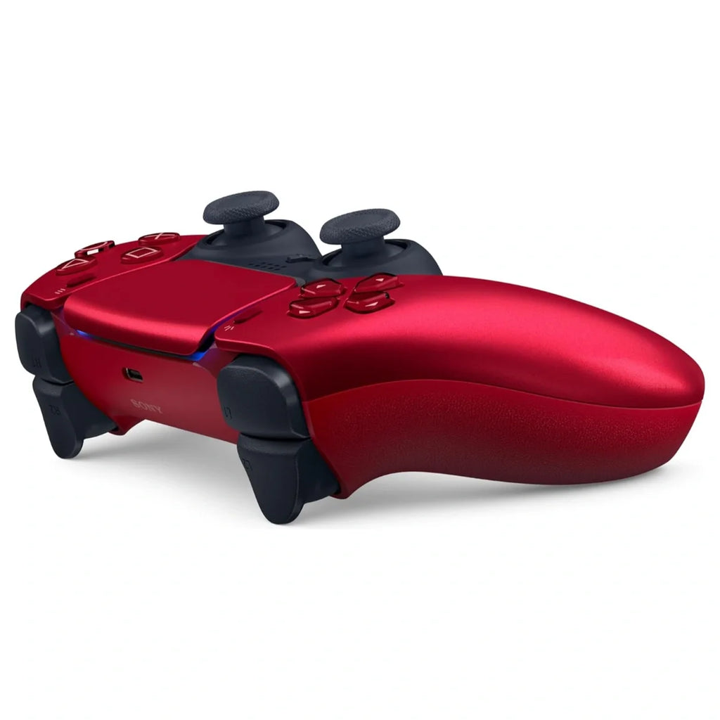 Sony PlayStation 5 DualSense Wireless Controller, Built-In Microphone And Create Button, Dual Actuators, Volcanic Red