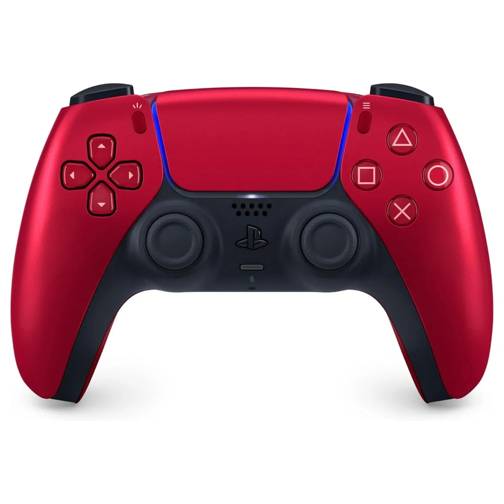 Sony PlayStation 5 DualSense Wireless Controller, Built-In Microphone And Create Button, Dual Actuators, Volcanic Red
