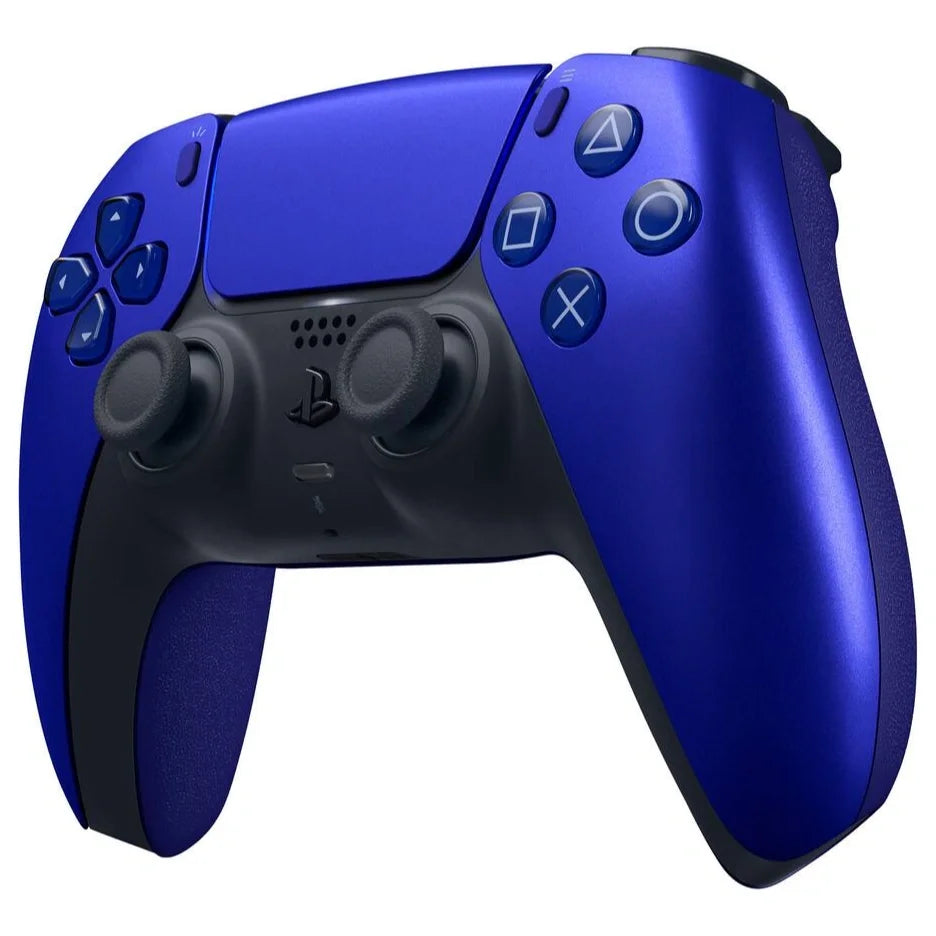 Sony DualSense Wireless Controller for PS5, PC, Mac and Mobile, Haptic Feedback, Adaptive Triggers, Built-In Microphone and Headset Jack, USB Type-C, Cobalt Blue