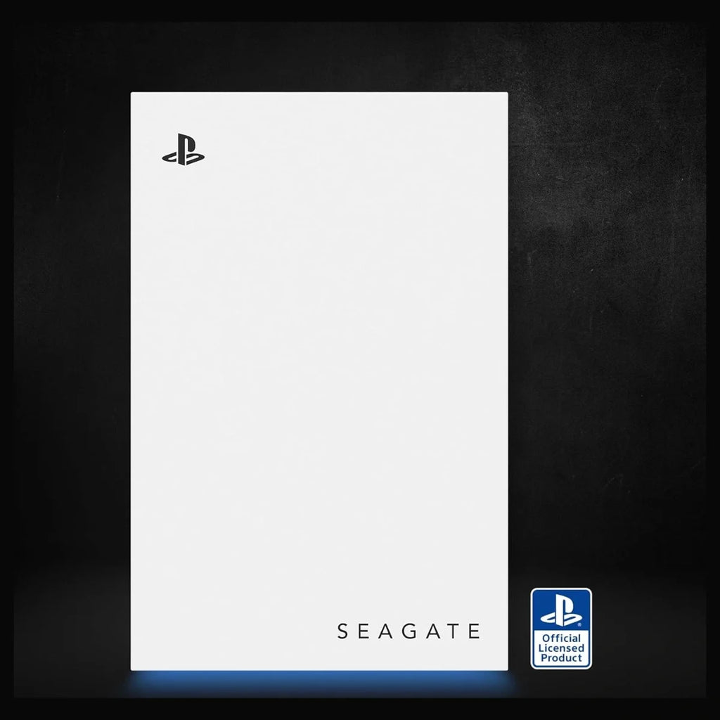 Seagate Game Drive for PlayStation Consoles External HDD, 2TB, USB 3.0, Officially Licensed for PS5 and PS4, Blue LED, STLV2000201