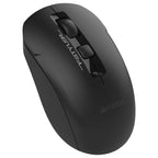 A4Tech FG16S 2.4G Wireless Mouse, Silent Click, 1200-1600-2000 DPI Adjustable, 8-in-One Gesture, Black